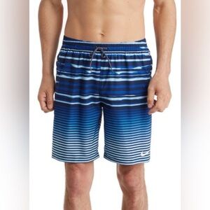 Men’s NWT Nike Stripe Fade Swim Trunks, size 3XL.